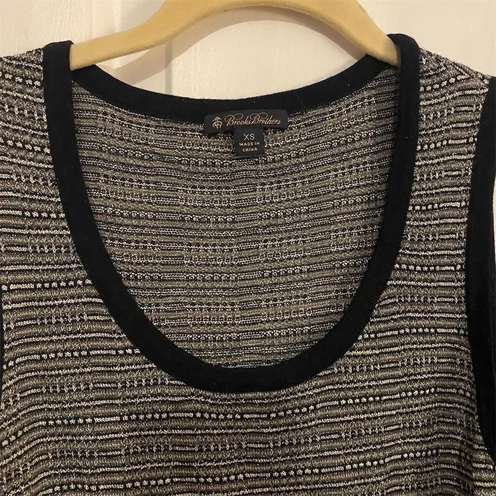 Brooks Brothers Navy and White Women's Cardigan Set - Picture 13 of 14